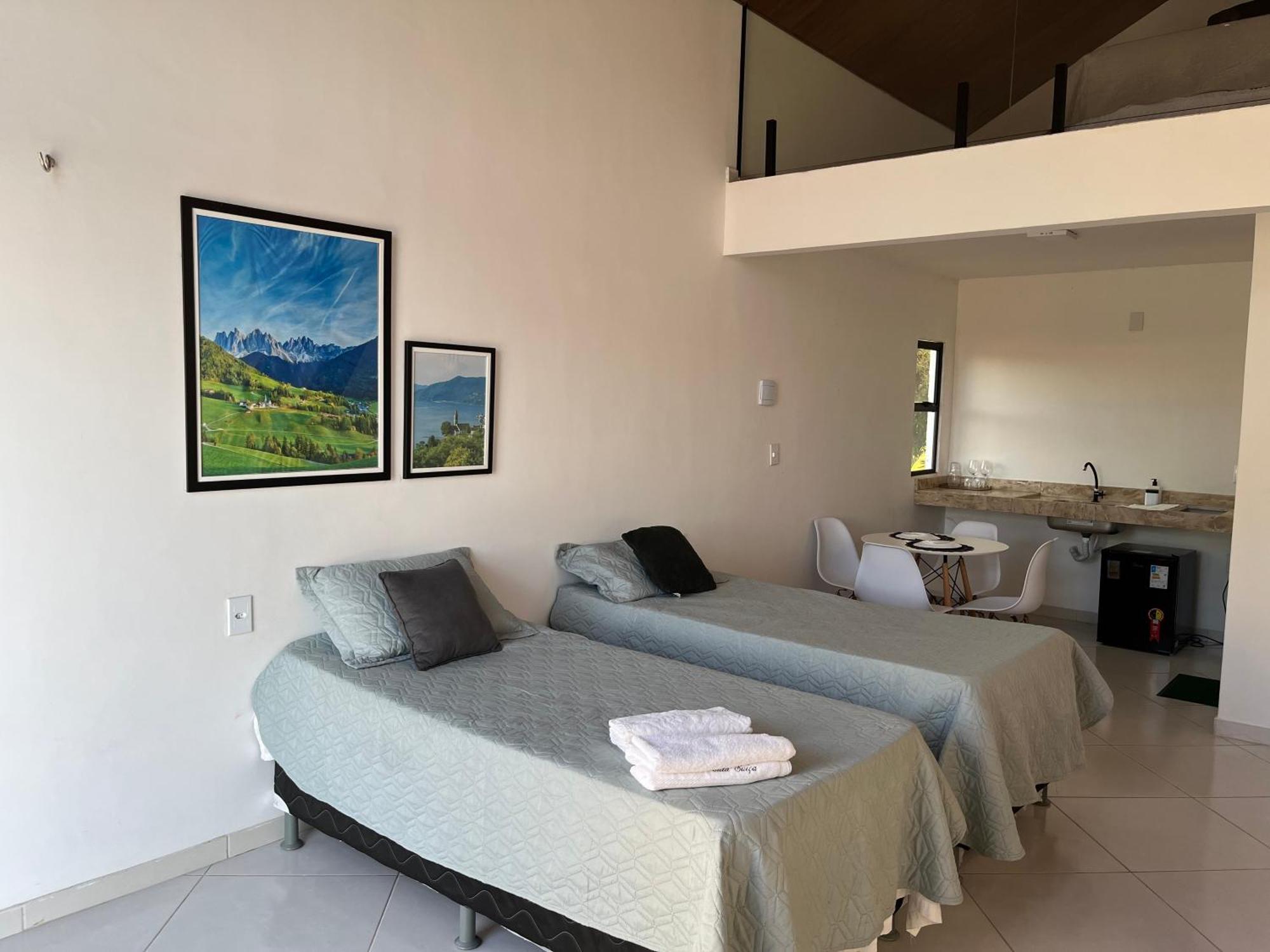 Villa Suica, Chale Mezanino Тиангуа Экстерьер фото
